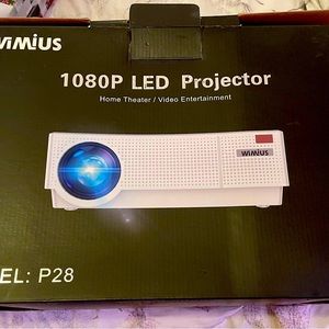Wimius LED Projector and Blu-ray Disc and DVD player for sell like brand new.